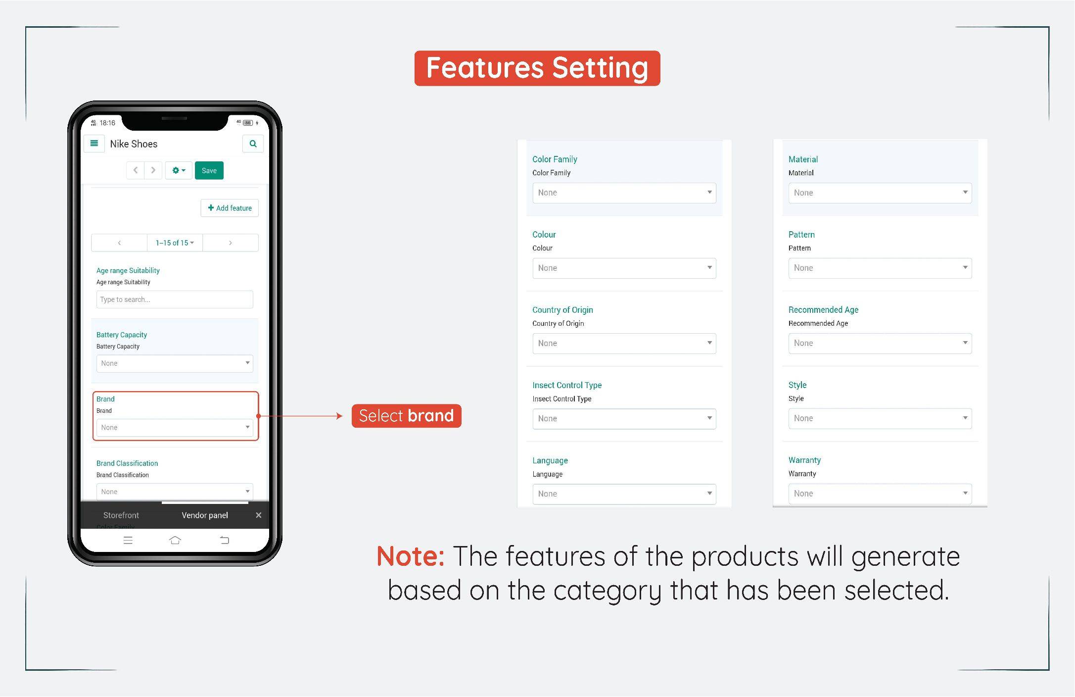 How to insert product using mobile 16